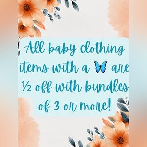 🦋 50% Off 3 Or More! 🦋